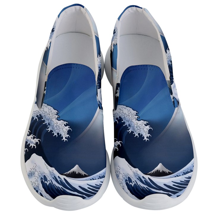 The Great Wave Off Kanagawa Men s Lightweight Slip Ons