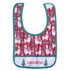 Christmas Unicorn - Baby Bib