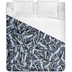 Cobalt Kaleidoscope Print Pattern Design Duvet Cover (california King Size) by dflcprintsclothing