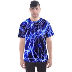 Lines Flash Light Mystical Fantasy Men s Sport Mesh Tee