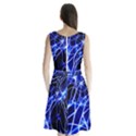 Lines Flash Light Mystical Fantasy Sleeveless Waist Tie Chiffon Dress View2