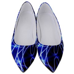 Lines Flash Light Mystical Fantasy Women s Low Heels by Dutashop