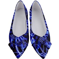 Lines Flash Light Mystical Fantasy Women s Bow Heels by Dutashop