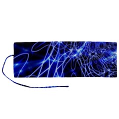 Lines Flash Light Mystical Fantasy Roll Up Canvas Pencil Holder (m) by Dutashop