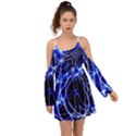 Lines Flash Light Mystical Fantasy Boho Dress View1