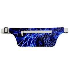 Lines Flash Light Mystical Fantasy Active Waist Bag