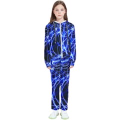 Lines Flash Light Mystical Fantasy Kids  Tracksuit