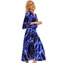 Lines Flash Light Mystical Fantasy Midsummer Wrap Dress View3