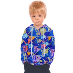 Sea Fish Illustrations Kids  Overhead Hoodie