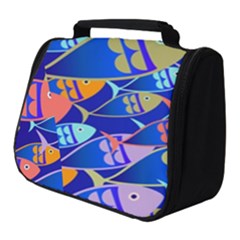 Sea Fish Illustrations Full Print Travel Pouch (small) by Mariart