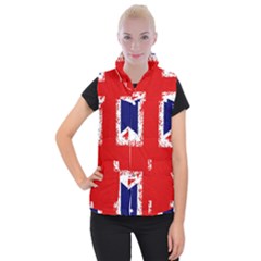 Union Jack London Flag Uk Women s Button Up Vest