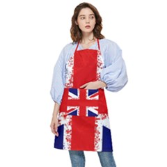 Union Jack London Flag Uk Pocket Apron by Celenk