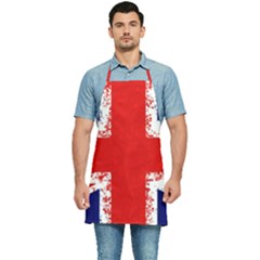 Union Jack London Flag Uk Kitchen Apron by Celenk