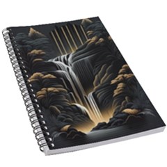 Waterfall Water Nature Springs 5 5  X 8 5  Notebook by Simbadda