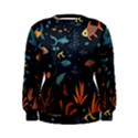 Underwater Ocean Animals Sea Women s Sweatshirt View1