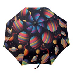 Planet Star Fantasy Folding Umbrellas by Simbadda