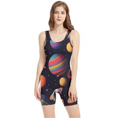 Planet Star Fantasy Women s Wrestling Singlet by Simbadda