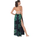 Magic Pine Forest Night Landscape Maxi Chiffon Tie-Up Sarong View2