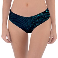 Wave Circle Ring Water Reversible Classic Bikini Bottoms by Simbadda