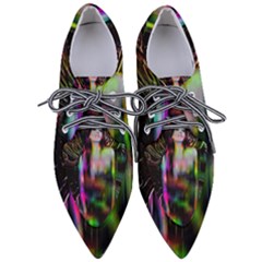 Festive Freak Pointed Oxford Shoes by MRNStudios