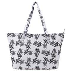 Alien Creatures Dance Pattern Full Print Shoulder Bag by dflcprintsclothing