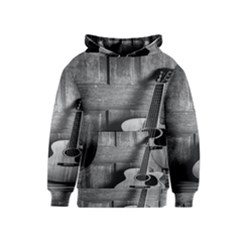 Acoustic Guitar Kids  Pullover Hoodie by artworkshop