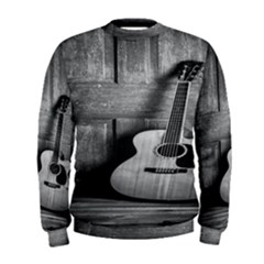 Acoustic Guitar Men s Sweatshirt by artworkshop