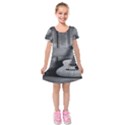 Acoustic Guitar Kids  Short Sleeve Velvet Dress View1