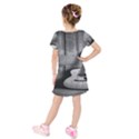 Acoustic Guitar Kids  Short Sleeve Velvet Dress View2