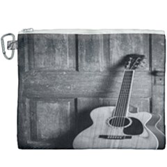 Acoustic Guitar Canvas Cosmetic Bag (xxxl) by artworkshop