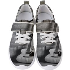 Acoustic Guitar Men s Velcro Strap Shoes by artworkshop