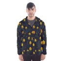 Bloomed Yellow Petaled Flower Plants Men s Hooded Windbreaker View1