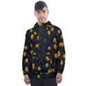 Bloomed Yellow Petaled Flower Plants Men s Front Pocket Pullover Windbreaker View1