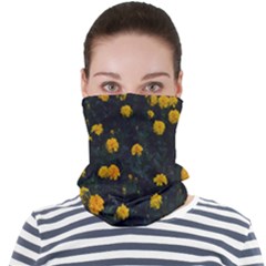 Bloomed Yellow Petaled Flower Plants Face Seamless Bandana (adult) by artworkshop