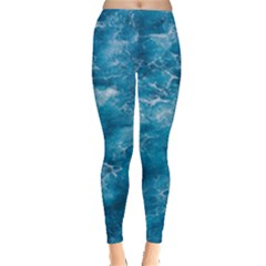 Blue Water Speech Therapy Everyday Leggings  by artworkshop