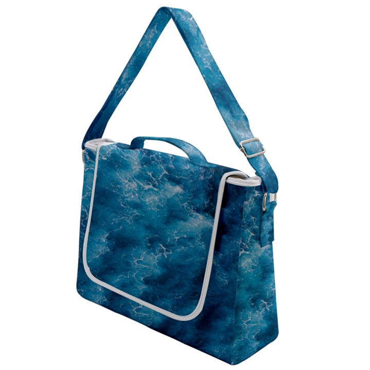 Blue Water Speech Therapy Box Up Messenger Bag