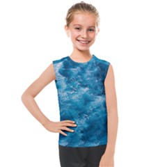 Blue Water Speech Therapy Kids  Mesh Tank Top by artworkshop