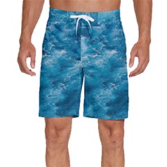 Blue Water Speech Therapy Men s Beach Shorts by artworkshop