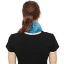 Blue Water Speech Therapy Face Covering Bandana (Triangle) View2