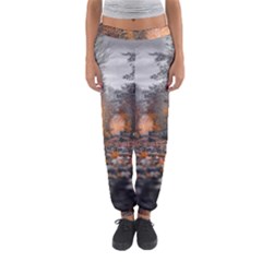 Breathe In Nature Background Women s Jogger Sweatpants by artworkshop