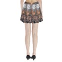 Breathe In Nature Background Pleated Mini Skirt View2