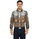 Breathe In Nature Background Men s Long Sleeve Pocket Shirt  View1