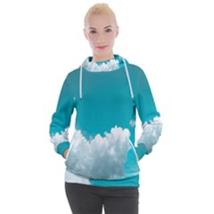 Clouds Hd Wallpaper Women s Hooded Pullover by artworkshop