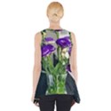 Cute Flower Wallpaper Side Drop Tank Tunic View2