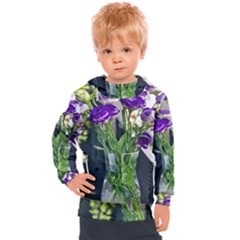 Cute Flower Wallpaper Kids  Hooded Pullover by artworkshop