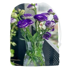 Cute Flower Wallpaper Drawstring Pouch (3xl) by artworkshop