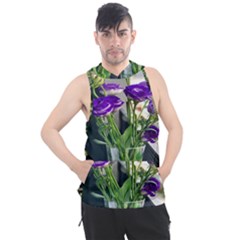 Cute Flower Wallpaper Men s Sleeveless Hoodie by artworkshop