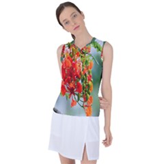 Gathering Sping Flowers Wallpapers Women s Sleeveless Sports Top by artworkshop