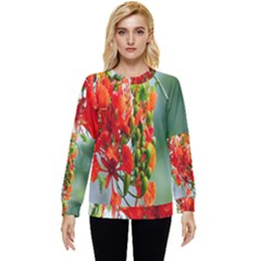 Gathering Sping Flowers Wallpapers Hidden Pocket Sweatshirt by artworkshop