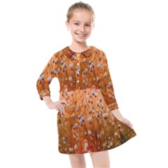 Late Afternoon Kids  Quarter Sleeve Shirt Dress by artworkshop